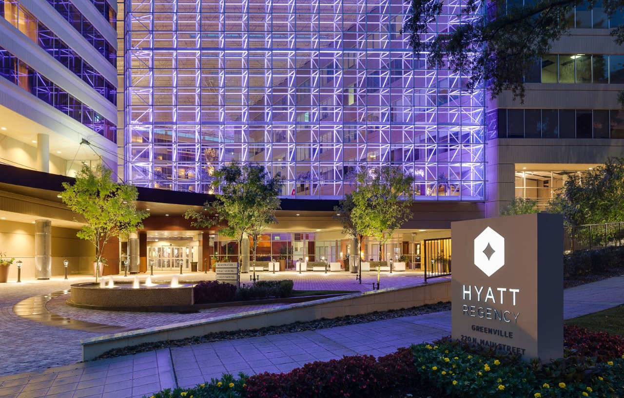Hyatt Regency - Грінвілл Екстер'єр фото